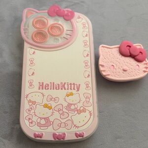 Hello Kitty White and Pink Phone Case